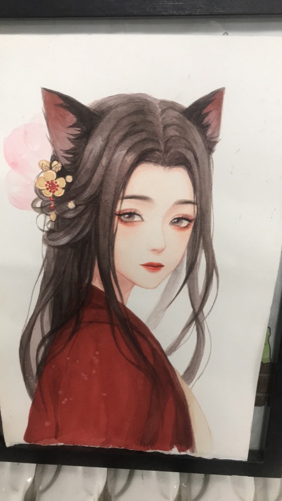 水彩 · 人物插画